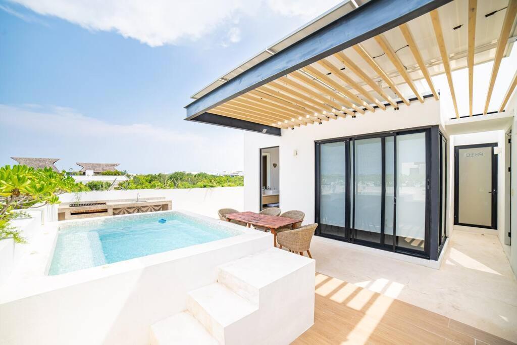 Sanctuaryamazing 3Brph Privatepool Beach Access Apartment ตูลุม ภายนอก รูปภาพ