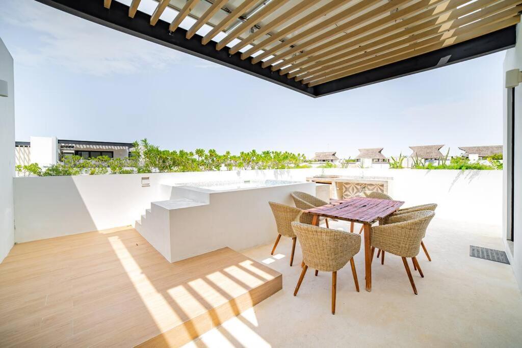 Sanctuaryamazing 3Brph Privatepool Beach Access Apartment ตูลุม ภายนอก รูปภาพ